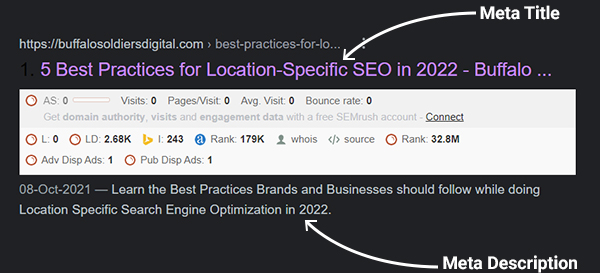 SEO Title & Description