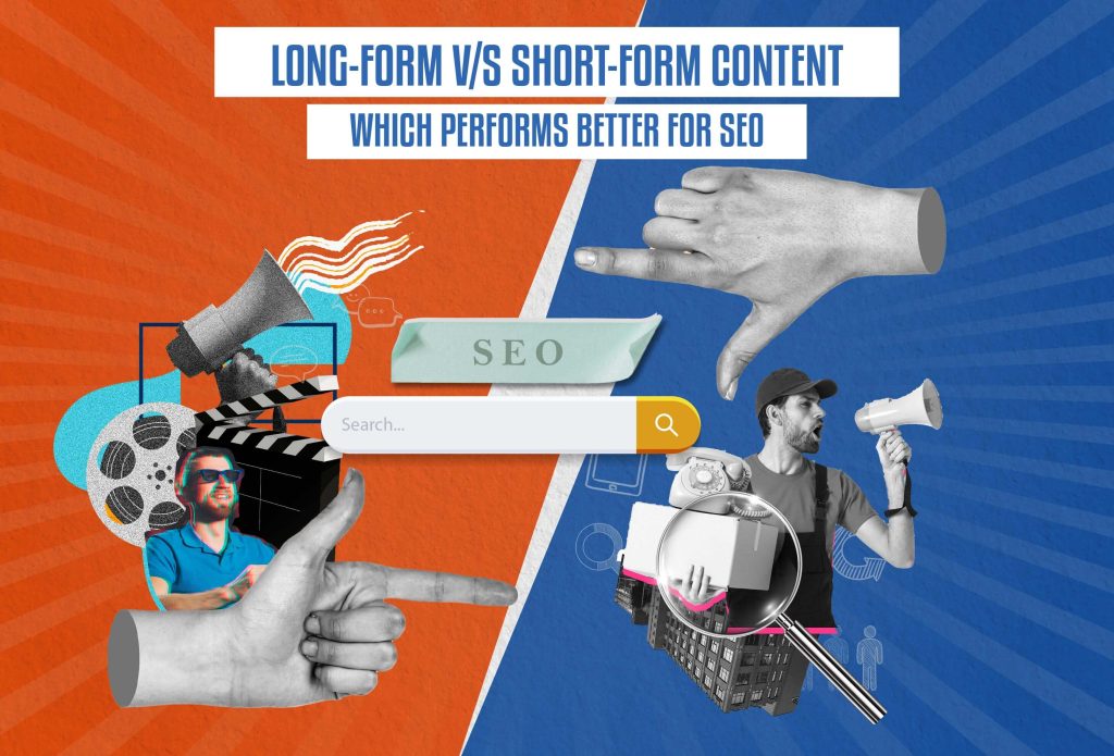 Long-form and short-form content